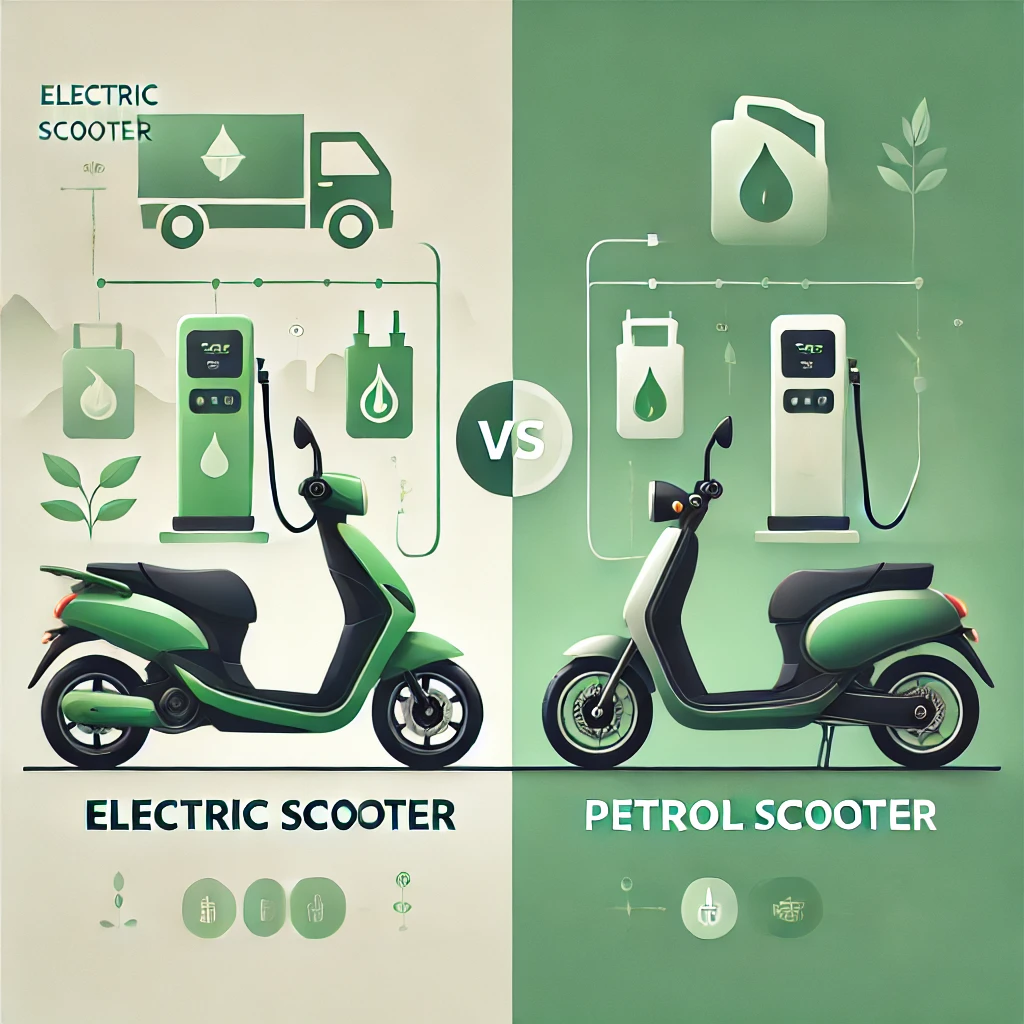 Electric Scooter VS Petrol Scooter