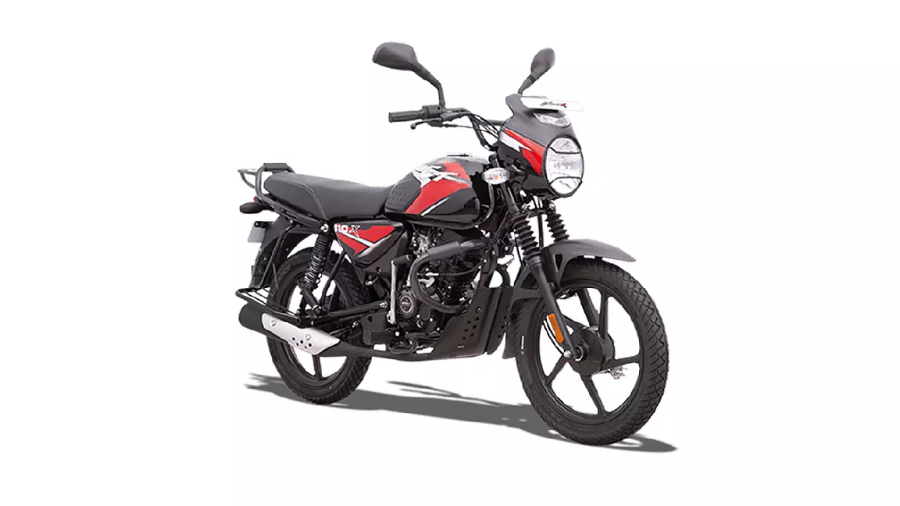 Bajaj CT 110 in Ebony Black - Red Colour | Muthoot Capital