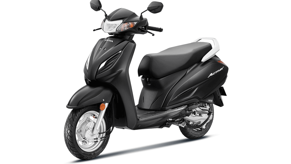 Honda Activa 6G Colours & Images (Black) | Muthoot Capital