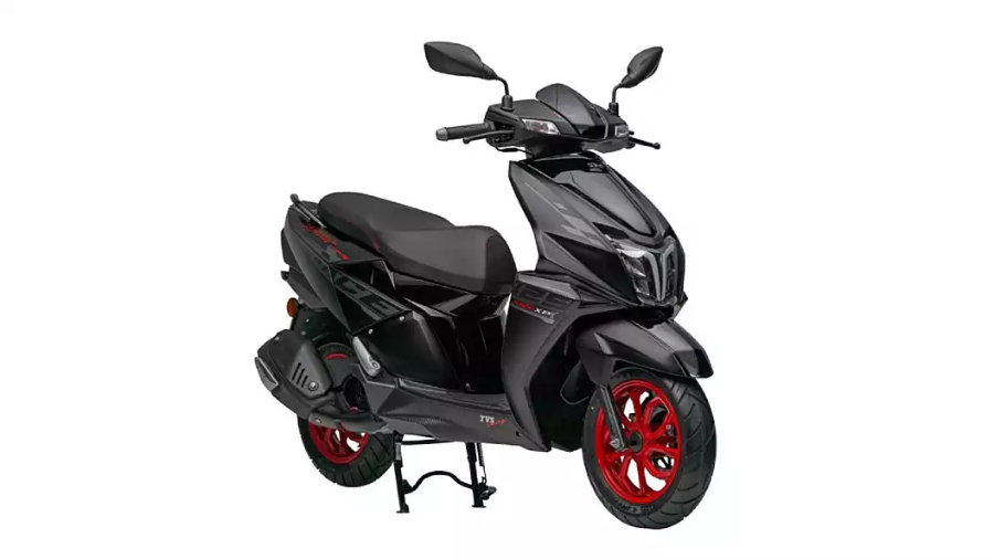 TVS Ntorq 125 in Dark Black Colour | Muthoot Capital