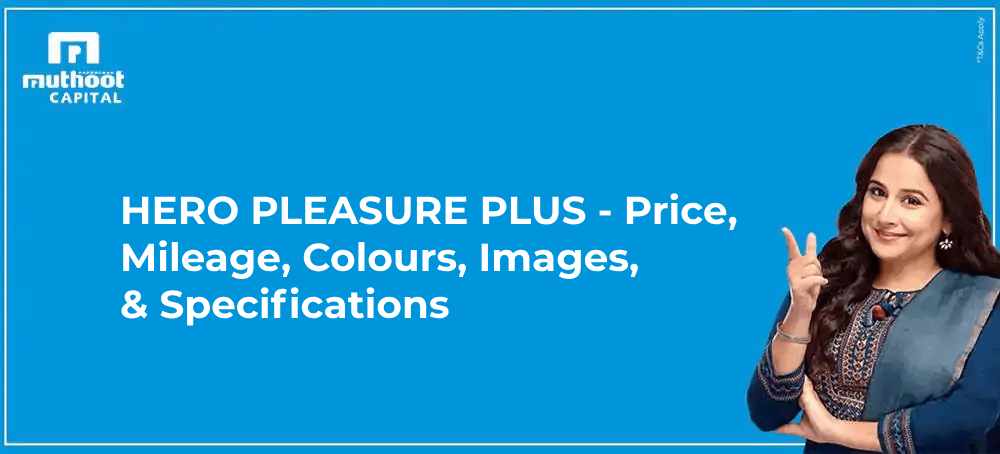 HERO PLEASURE PLUS – Price, Mileage, Colours, Images, & Specifications