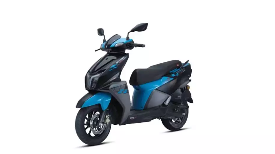 TVS Ntorq 125 in Race Edition Marine Blue Colour | Muthoot Capital