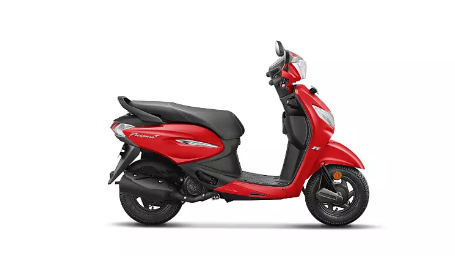 Hero Pleasure Plus in Sporty Red | Muthoot Capital 