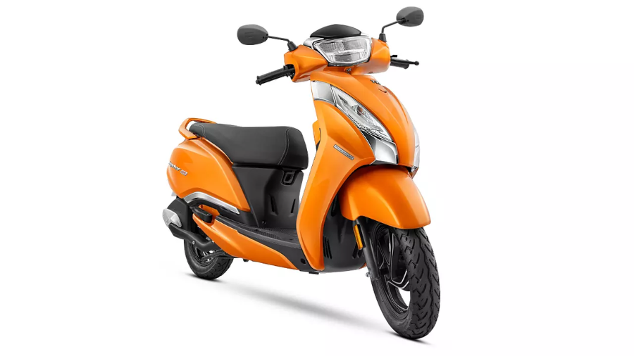 TVS Jupiter 125 in Dawn Orange | Muthoot Capital 