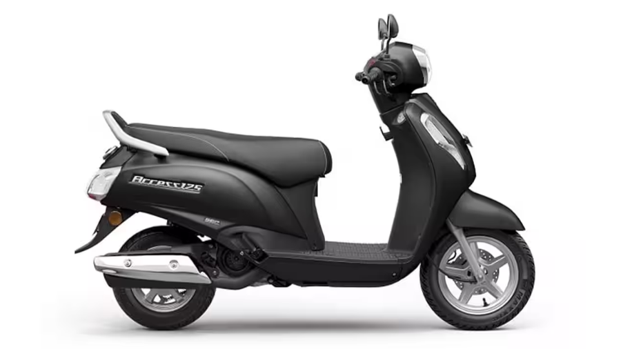 Suzuki Access 125 in Metallic Matte Black Std | Muthoot Capital