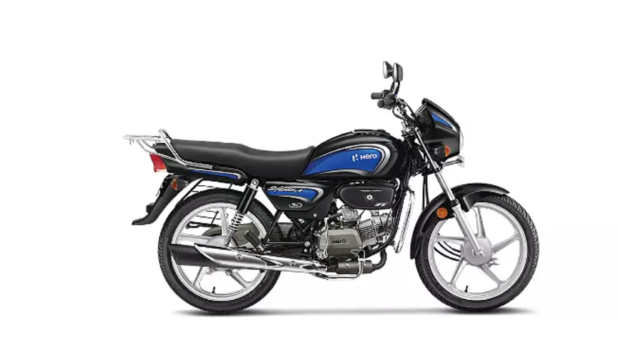 Hero Splendor Plus in Blue Black Colour | Muthoot Capital