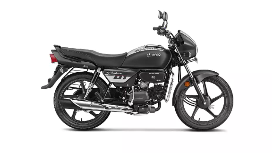 Hero Splendor Plus in Matt Grey Colour | Muthoot Capital 